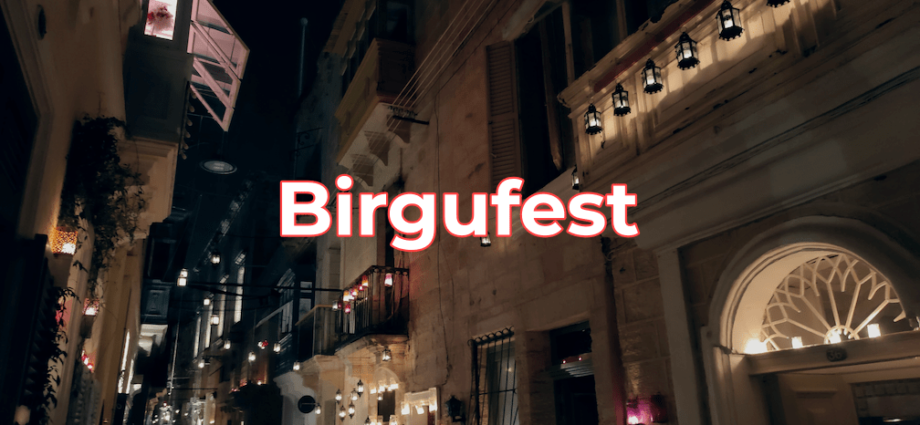 Birgu Fest, vicoli di Birgu e candele
