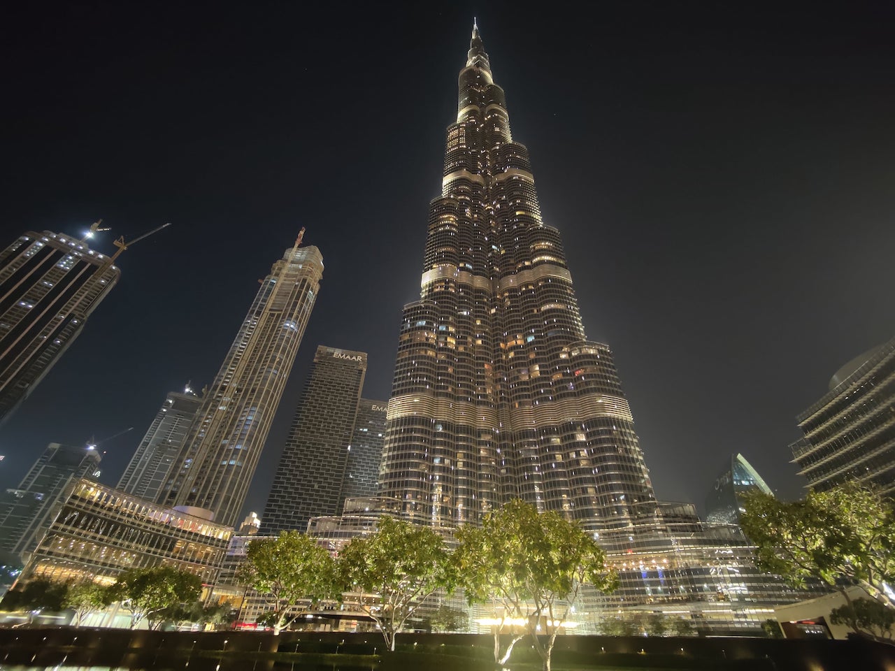 Cosa fare a Dubai - Burj Khalifa notte Dubai