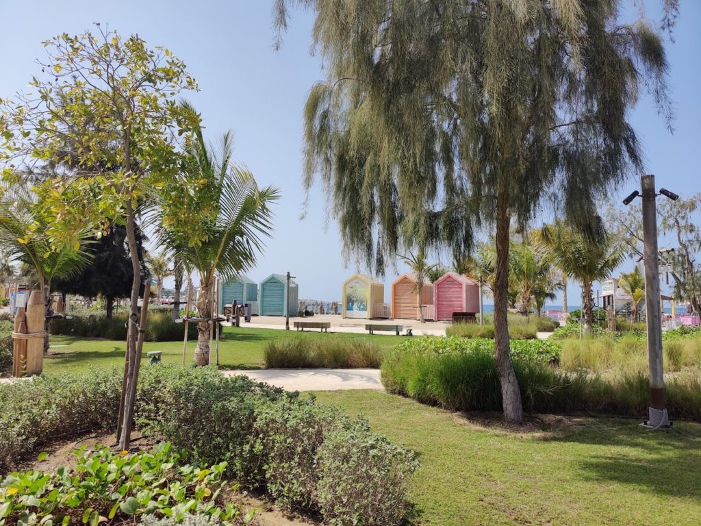Cosa fare a Dubai - La Mer beach giardini Dubai