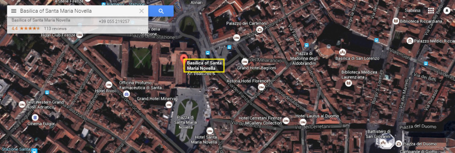 Firenze in un giorno, itinerario a piedi 2