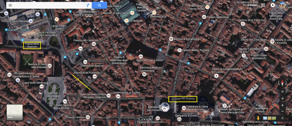 Firenze in un giorno, itinerario a piedi 3