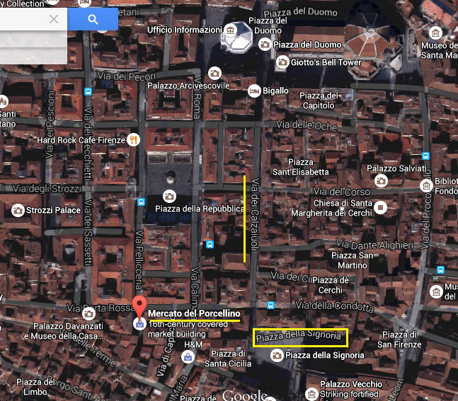 Firenze in un giorno, itinerario a piedi 4