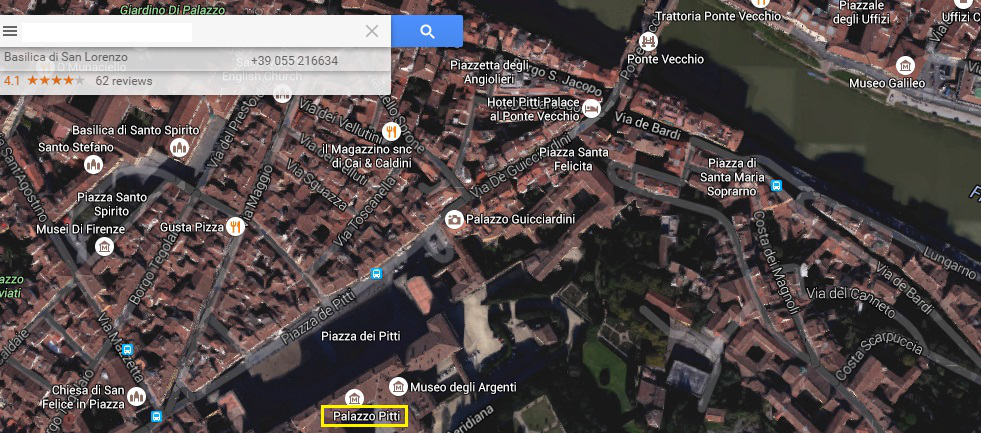 Firenze in un giorno, itinerario a piedi 6