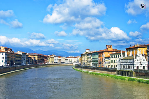 Scoprire Pisa in un giorno, il Lungarno