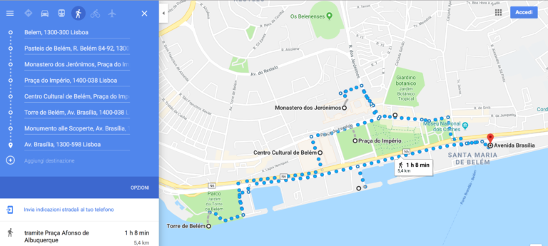 cosa fare a Belem, tour a piedi
