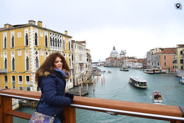 Il Canal Grande visto dal Ponte dell'Accademia - weekend a Venezia