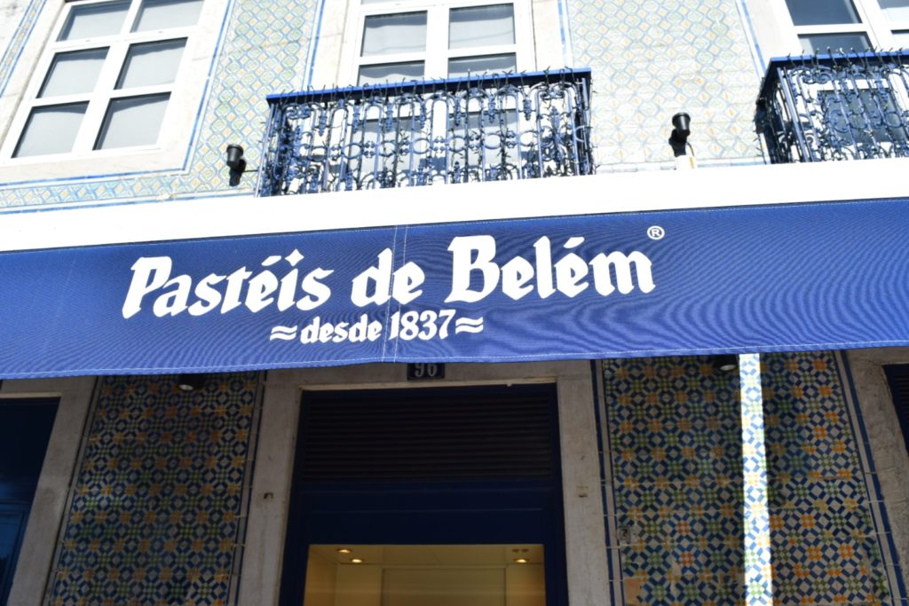 cosa vedere a Belem, Pasteis de Belem, insegna