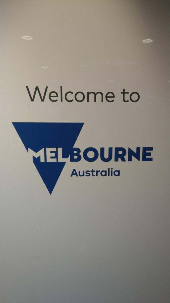 Welcome to Melbourne, Australia